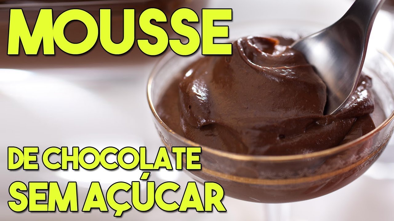 Mousse de chocolate Zero açucar Maverick Brasil